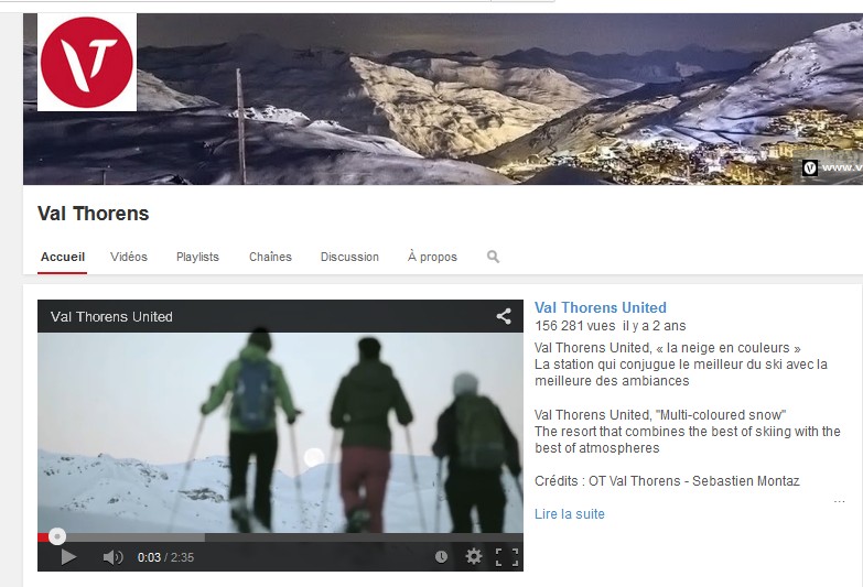 Val Thorens : une chaîne Youtube pour ne rien rater